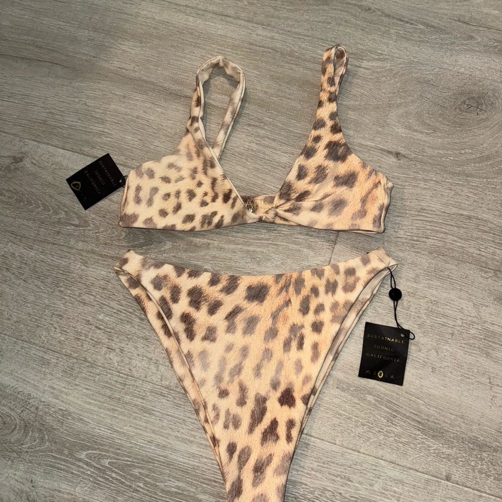 Skatie Bikini Set in Tarzana Bottom Only